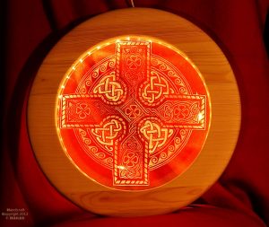Krzyż celtycki żywioły ziemia powietrze ogień woda
